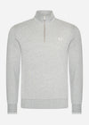 Fred Perry Truien  Half zip sweatshirt - steel marl 