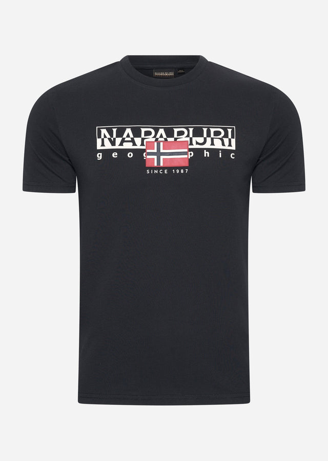 Napapijri T-shirts S aylmer - black