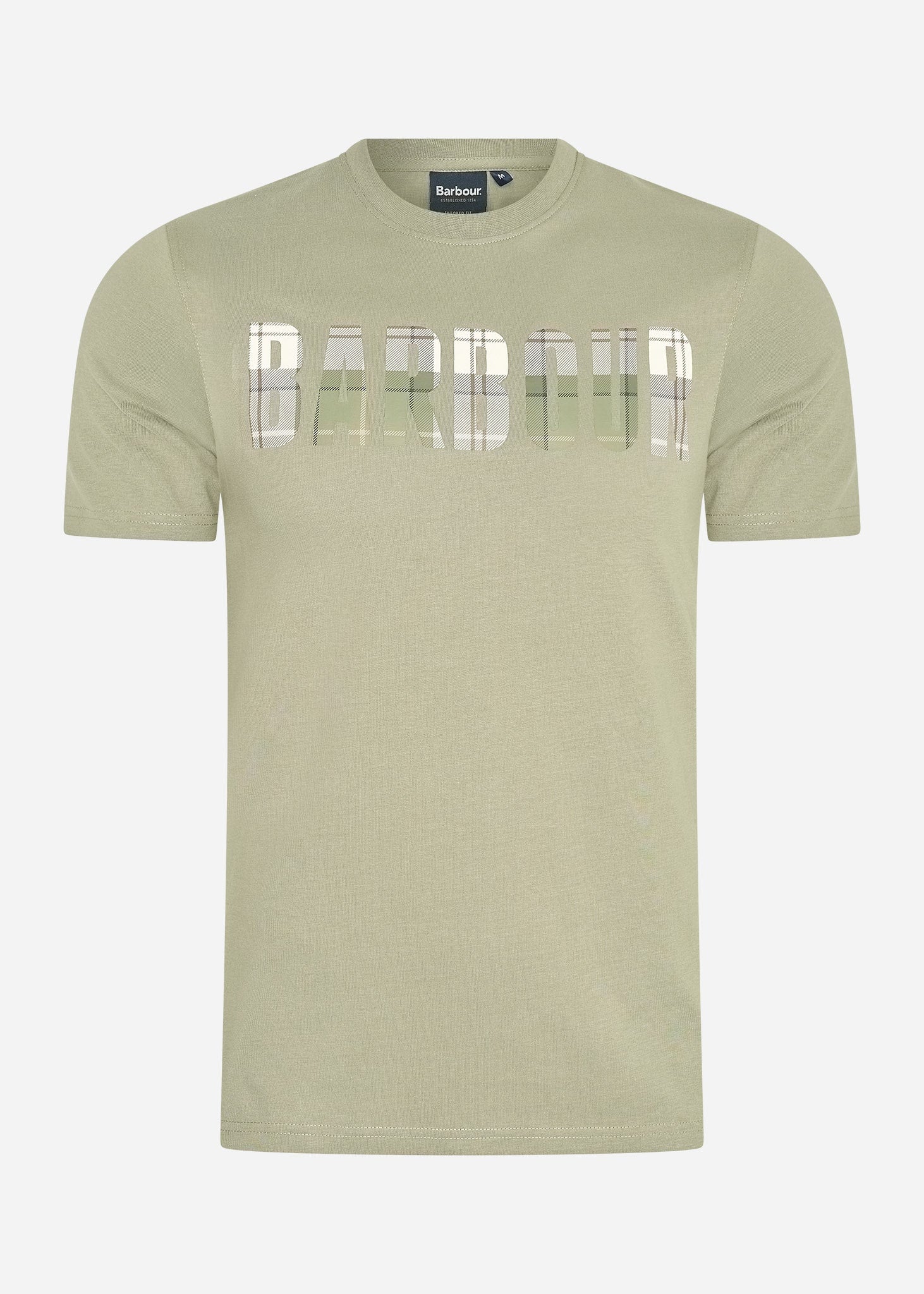 Barbour T-shirts  Thurford tee - dusty green 