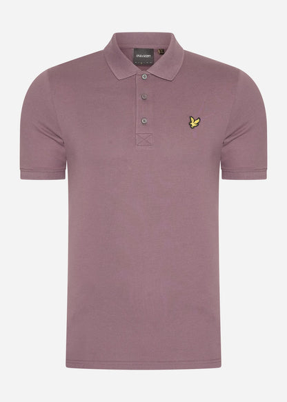 Lyle & Scott Polo's  Plain polo shirt - highland mauve 