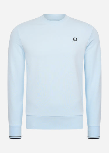 Fred Perry Truien  Crew neck sweatshirt - light ice 