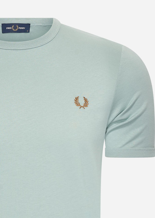 Fred Perry T-shirts  Ringer t-shirt - silver blue 