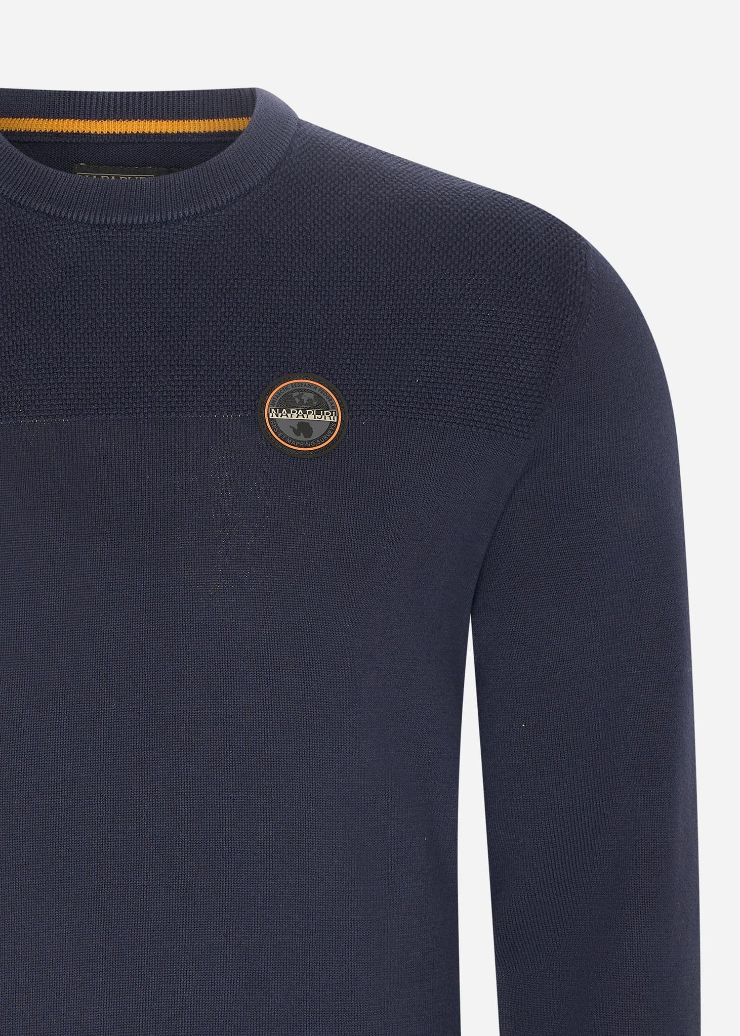 Napapijri Truien  Derri crewneck sweater  - blue marine 