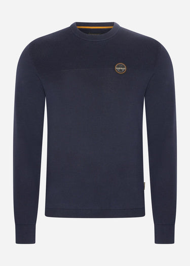 Napapijri Truien  Derri crewneck sweater  - blue marine 