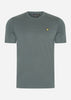 Lyle & Scott T-shirts  Plain t-shirt  - deep green 