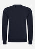 MA.Strum Truien  Chest print crew sweat - ink navy 