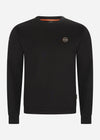 Napapijri Truien  Badge crewneck sweater  - black 