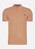 Fred Perry Polo's  Plain fred perry shirt - lightrust ngreen 