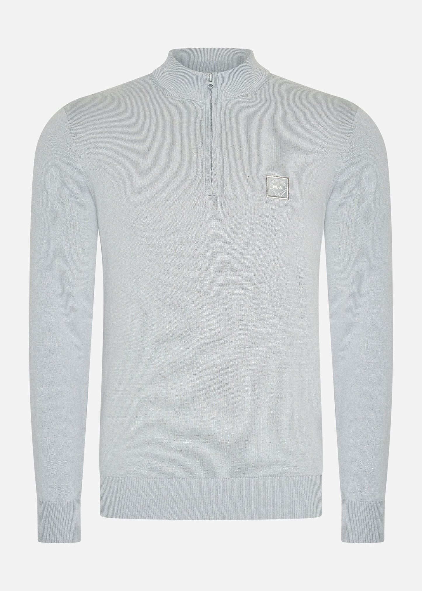 Marshall Artist Truien  Siren knitted 1/4 zip - nardo grey 