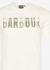 Barbour T-shirts  Thurford tee - whisper white 