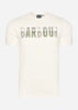 Barbour T-shirts  Thurford tee - whisper white 