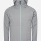 Stipe softshell jacket - light grey