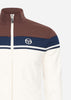 Sergio Tacchini Vesten  Damarindo track top - gardenia deep mahogany 