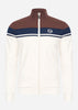 Sergio Tacchini Vesten  Damarindo track top - gardenia deep mahogany 