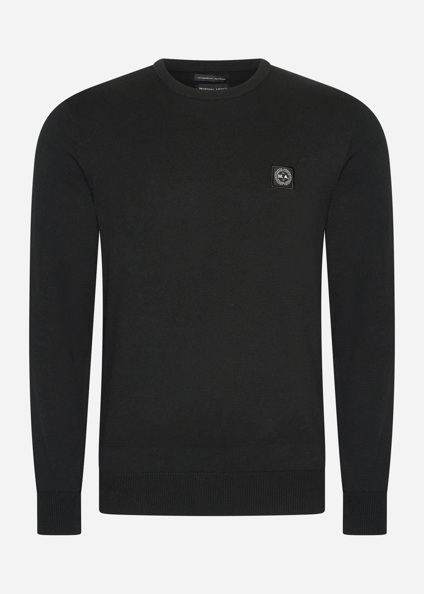 Marshall Artist Truien A Siren knit crewneck - black