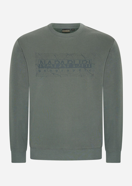 Napapijri Truien  Albula crewneck sweater  - green urban 