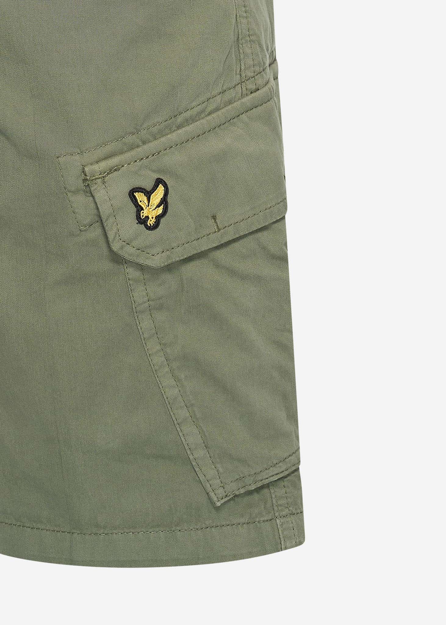 Lyle & Scott Korte Broeken  Bestseller Wembley cargo short - sage green 