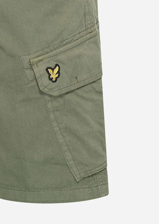 Lyle & Scott Korte Broeken  Bestseller Wembley cargo short - sage green 