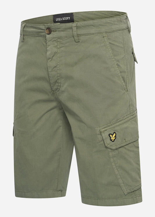 Lyle & Scott Korte Broeken  Bestseller Wembley cargo short - sage green 