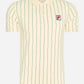 Fila Polo's  Luckenwalde polo shirt - antique white aventurine striped 