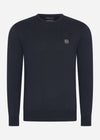 Marshall Artist Truien A Siren knit crewneck - navy