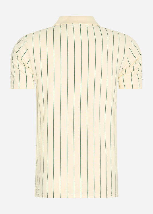 Fila Polo's  Luckenwalde polo shirt - antique white aventurine striped 