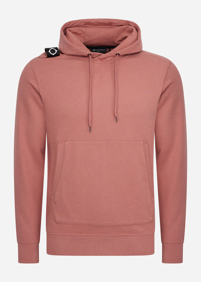 MA.Strum Hoodies  Core overhead hoody - brick dust 