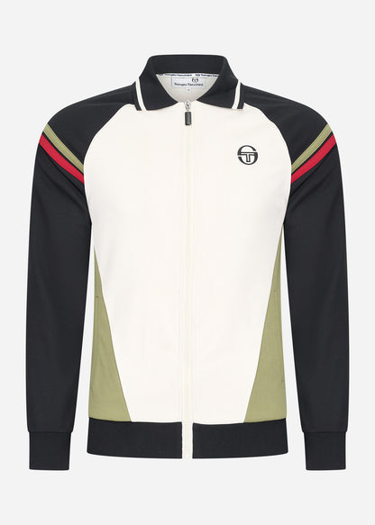 Sergio Tacchini Vesten  New ascot track top - black gardenia 