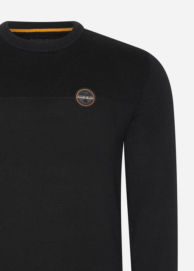 Napapijri Sweaters  Derri crewneck sweater  - black 