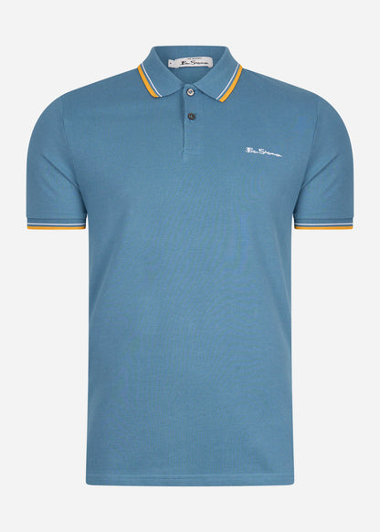 Ben Sherman Polo's  Signature polo - blue shadow 