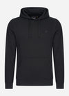 Lyle & Scott Hoodies  Tonal eagle pullover hoodie - jet black 