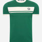 Sergio Tacchini T-shirts  Master tee - green white 