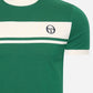 Sergio Tacchini T-shirts  Master tee - green white 