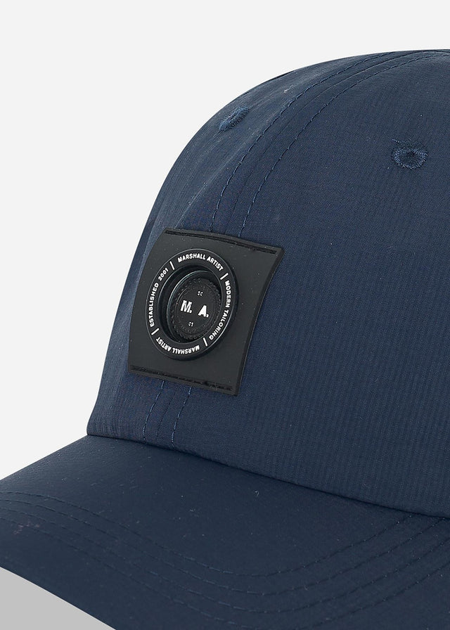 Marshall Artist Caps  Siren nylon ripstone cap - navy 