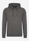 Lyle & Scott Hoodies  Tonal eagle pullover hoodie - gunmetal 