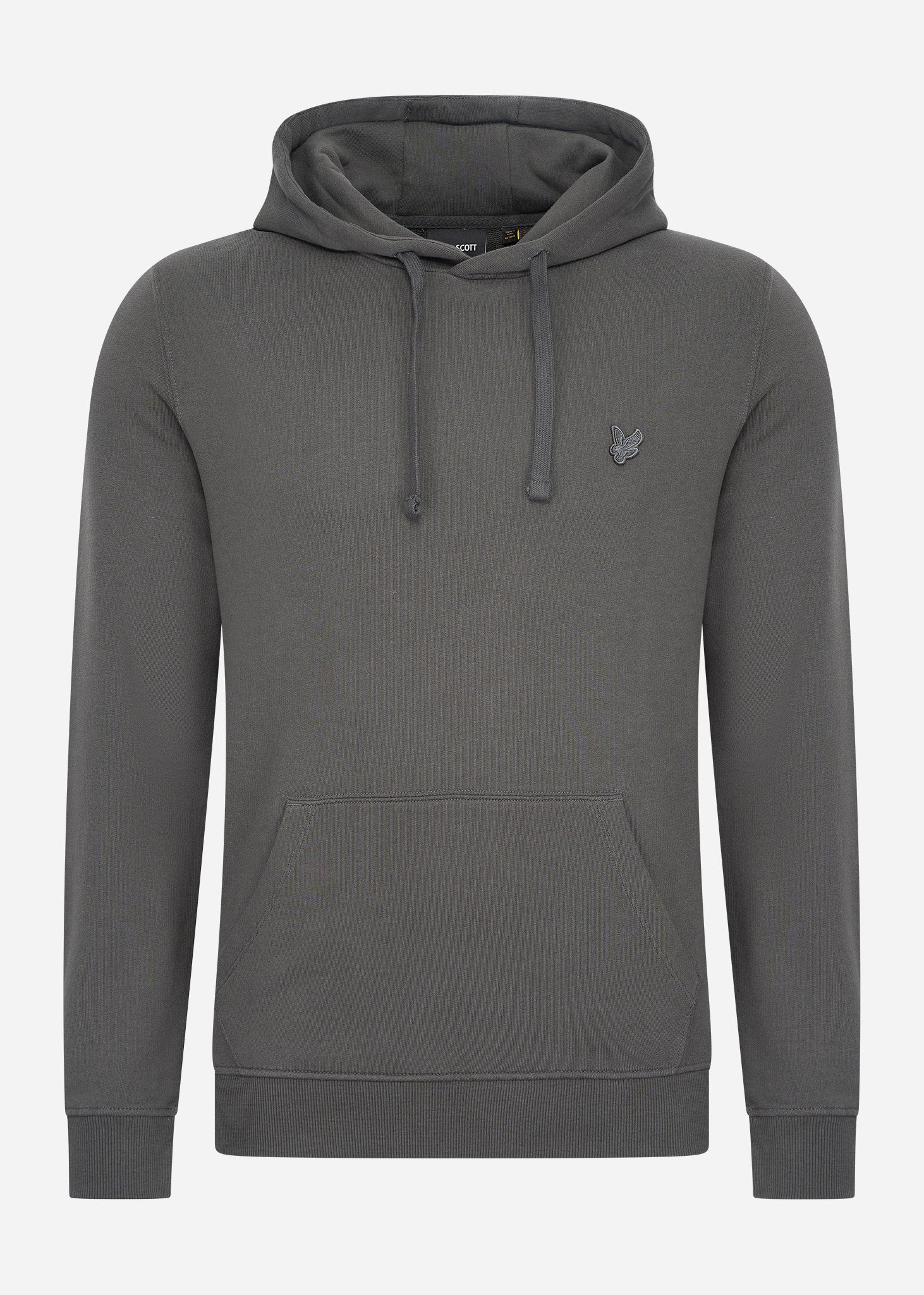 Lyle & Scott Hoodies  Tonal eagle pullover hoodie - gunmetal 