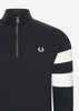 Fred Perry Truien  Tipped sleeve half zip - sweat 