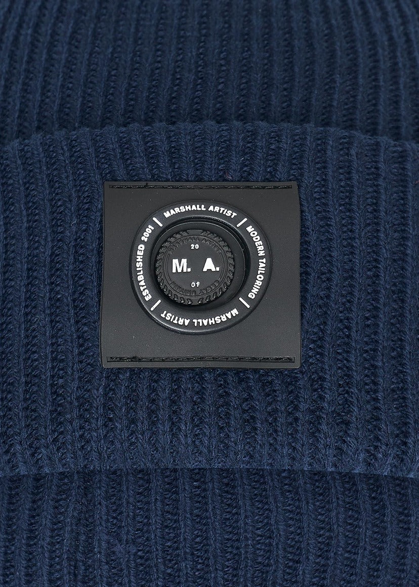 Marshall Artist Mutsen  Siren knitted beanie - navy 