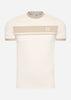 Sergio Tacchini T-shirts  Master tee - white beige 