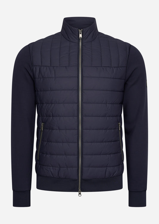 Counter quilted sweat - night sky