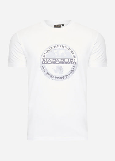 Napapijri T-shirts  Bollo t-shirt - bright white 