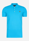 Lyle & Scott Polo's  Plain polo shirt - blue scorch 