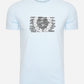 Fred perry graphic t-shirt - light ice