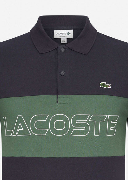 Lacoste Polo's  Colorblock polo - abysm sequoia 