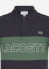 Lacoste Polo's  Colorblock polo - abysm sequoia 