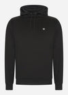 Weekend Offender Hoodies  Ribbe - black 