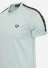 Fred Perry T-shirts  Contrast tape ringer t-shirt - slvblu warmgrey 