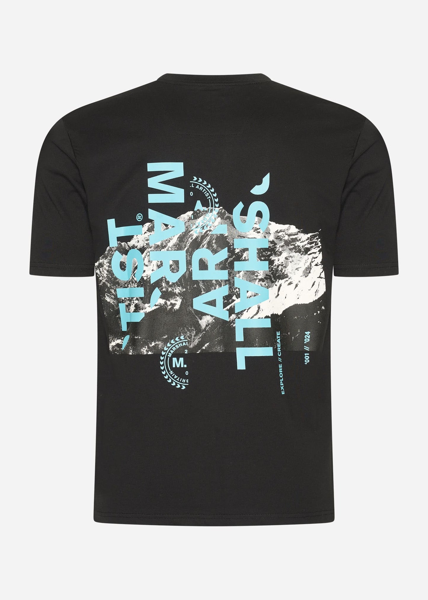 Marshall Artist T-shirts  Explore create t-shirt - black 