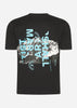 Marshall Artist T-shirts  Explore create t-shirt - black 