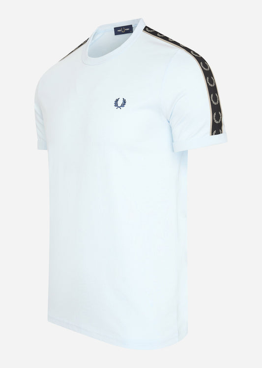 Fred Perry T-shirts  Contrast tape ringer t-shirt - lightice wrmgrey 